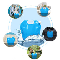 7 x Brand New Wieysdoo Foldable Water Canister Bag Folding Canister Carrier Camping Water Bag Container Foldable Camping Canister Outdoor Portable Water Container Water Bag Water Tank 5L 1.10 Bal ,4 Packs - RRP €112.91