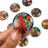 1 x Brand New TYEQWT Set of 12 fridge magnets, decorative fridge magnets, flower magnets for magnetic board fridge magnets, magnets fridge for fridge, magnetic board, whiteboard, pin board etc. - RRP €11.99