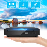 1 x RAW Customer Returns Ceihoit Mini DVD Player for TV HDMI AV output with cable included, HD 1080P upscaling, USB input, All regions free, error correction, integrated PAL NTSC system, DVD CD Player - RRP €33.42