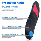 1 x RAW Customer Returns TOPSOLE Orthopedic Insoles Arch Support Shoe Insoles for Flat Feet, Plantar Fasciitis, Foot Pain, High Arch, Overpronation, Metatarsalgia, Heel Spur Insoles for Men Women - RRP €22.42