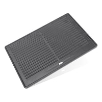 1 x RAW Customer Returns Denmay grill plate cast iron 41.5 x 27.5cm for Tepro Toronto, TAINO Hero XL charcoal grill, Activa Angular - RRP €35.92