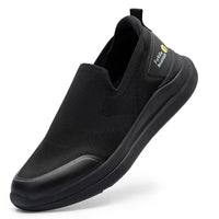 1 x RAW Customer Returns FitVille Men s Slip-on Sneakers Extra Wide Comfortable Trainers Lightweight Walking Shoes Breathable Wide Slipper Shoes Black 49 EU X-Wide - RRP €64.99