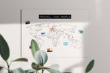 1 x RAW Customer Returns The SCRATCH MAP alternative Sustainable, ultra-durable, made in Germany - TRAVEL THE WORLD - world map travel souvenir, world map to scratch off is out - size 60x40cm - RRP €25.2