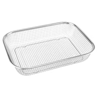 4 x Brand New ZOENHOU 2 Pieces Rectangle Thickened Drain Basket Strainer Drainage Basket Fruit and Vegetable Basket Multi-Purpose Drain Basket for Kitchen Sink Water Filter Rack, 2 Size 37.5 x 27.5 x 6.5 cm, 29.5 x 21.8 x 6.5 cm  - RRP €81.6