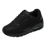 1 x RAW Customer Returns JOMIX Sports Shoes Sneakers Men Running Shoes Street Running Shoes Sneakers Breathable with Air Cushion Outdoor Fitness Gym A Black, 42 EU  - RRP €60.0