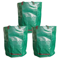 1 x RAW Customer Returns ANSIO Garden Waste Bags, 272L Garden Leaf Bags - Pack of 3, Garden Reusable Bags with Handles, Ideal for Collecting Garden Waste, Plant Waste Grass and Leaves - RRP €18.0