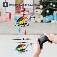 1 x RAW Customer Returns 4DRC M5 Indoor Remote Control Helicopter, Radio Control Helicopter Toys for Children, Mini Helicopter 3.5 Channel LED Light, 2 Batteries, Gift for Children and Beginners - RRP €36.17