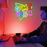 1 x RAW Customer Returns SIGNSHIP Green Game Room Neon Sign Led Neon Light for Wall Decoration USB Powered Colorful gaming room Neon Sign Art Wall Decor for Bedroom Game room gaming decoration Boys Gift - RRP €39.24