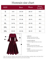 1 x RAW Customer Returns Homrain Women s 50s Dresses Midi Round Neck Formal Dress Vintage Wedding Dress with Belt Burgundy L - RRP €52.99