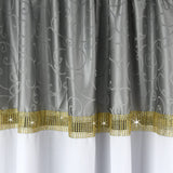 1 x RAW Customer Returns Flying Curtains Unique Curtain Set Decorative Curtain Set for Living Room Bedroom Window Curtains with Curtains Sheer Curtains Modern Home Decoration L478C 160cm Light Grey - RRP €34.79