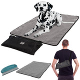 1 x RAW Customer Returns Dog Blanket Outdoor Waterproof Washable Pet Blanket for On the Go Camping Dog Cat Mat Warming Blanket with Pocket Dog Bed Dog Mat Large Travel Blanket 100x70cm with Pet Hair Remover - RRP €22.18