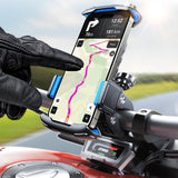 1 x RAW Customer Returns andobil Mobile Phone Holder Bicycle 2024 Ultimate Security Anti-Theft Bicycle Handlebar Mobile Phone Holder Motorcycle Easy Installation Mobile Phone Bicycle Holder for iPhone 15 14 13 12 Samsung All Mobile Phones - RRP €31.25