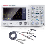 1 x RAW Customer Returns Digital Oscilloscope, Hanmatek DOS1102 Portable Professional Oscilloscope Kit with 2 Channels and Screen 7 inch 18 cm, TFT LCD Display, 110 MHz, 100 - 240 V - RRP €199.99