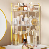 3 x Brand New SPACEKEEPER Makeup Organizer 3 Tiers, Skin Care Shelf and Cosmetic Organizer, Storage for Cosmetics, Perfume, Brushes, Vanity, Jewelry, Dresser, Clear - RRP €78.63