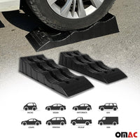 1 x RAW Customer Returns Loading ramp car tire lifting stabilization for car caravan 3.5 tons set of 2 - RRP €36.99