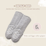 1 x RAW Customer Returns Aisyee 6 pairs of baby socks, warm baby boys, thick winter socks, ABS socks, plain socks, baby non-slip socks, 12-18 24 months - RRP €19.15