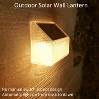 1 x RAW Customer Returns Alinana 4-Pack Outdoor LED Solar Light - IP68 Waterproof Outdoor LED Solar Spotlights - Outdoor Solar Lamp for Gardens, Stairs, Patio, Wall Decorations 2700K  - RRP €35.99