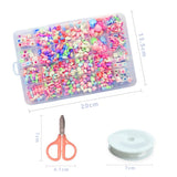 32 x RAW Customer Returns BluVast Beading Kit for Making Bracelets and Jewelry, Craft Set for Girls - RRP €285.44