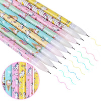 1 x RAW Customer Returns Faburo Unicorn Stationery, 20pcs Unicorn Pens, Cute Gift, 1 Notebook for School Supplies, 6pcs Stickers Gift Birthday Kids Girls - RRP €16.8