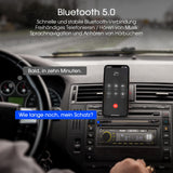 1 x RAW Customer Returns Car radio Bluetooth 5.0, FM AM 7 colors car radio with Bluetooth hands-free system, 1 DIN radio stereo with 2 USB AUX card MP3 player, support for iOS, Android, store 30 radio stations - RRP €37.99