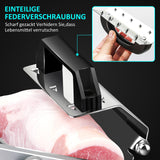 1 x RAW Customer Returns Mutton Stainless Steel Cutting Machine,0.3mm-15mm Thickness Manual Meat Cutter Beef Cutter Pork Cutter Hotpot Vegetable Fruit Meat Cleaver Home Kitchen  - RRP €40.33