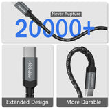 133 x Brand New USB-C to USB-C Cable 2M,60W USB C to USB C Cable 3A PD Fast Charging USBC Type-C to Type-C Charger for Samsung Galaxy S22 Ultra S22 Plus S22 S21 S21 S21 Ultra S20 S20 S20 FE,Note 20 10,A13 A23 A53 - RRP €1045.38