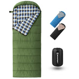 1 x RAW Customer Returns Bessport sleeping bag winter adults, 3-4 seasons sleeping bag, lightweight, ultralight, small pack size, waterproof blanket sleeping bags for outdoor trekking, camping, and travel - RRP €37.3