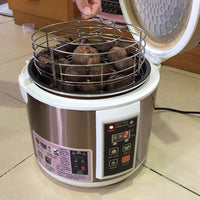 1 x RAW Customer Returns MLGB 5l Black Garlic Fermenter Fully Automatic Intelligent Control Garlics Maker Multi Garlic Clove Diy Cooker - RRP €129.0