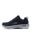 1 x RAW Customer Returns Skechers Men s Go Walk Arch Fit Idyllic Sneaker, Navy Textile Synthetic Gold Trim, 42.5 EU - RRP €76.98