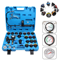 1 x RAW Customer Returns CCLIFE 28-piece cooling system pressure tester, cooling water filling device, radiator venting device, cooling system tester, water tank leak detector - RRP €89.46