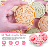 1 x RAW Customer Returns Eid Ramadan Cookie Cutters, Islamic Ramadan Cookie Cutters, Mubarak Muslim 3D Cookie Cutter Cookie Molds for DIY Cake Baking Fondant Party Decoration - RRP €20.4