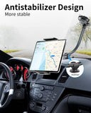 1 x RAW Customer Returns APPS2Car tablet holder car, tablet holders car, for 7.9-11 inch gooseneck tablet holder car front for iPad Mini 9.7 10.2 10.5 and more, 13 inch long arm anti-vibration 360 degree adjustable - RRP €20.15