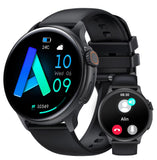 1 x RAW Customer Returns AVUMDA Smartwatch Men Women with Phone Function 1.43 AMOLED HD Touchscreen, Fitness Watch IP68 Waterproof with Pedometer 100 Sports Modes Heart Rate Monitor SpO2 Sleep Monitor for iOS and Android - RRP €33.76