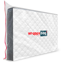 1 x RAW Customer Returns WRAPPYBAG Plastic protective cover for mattresses 5 sizes available waterproof and tear-resistant storage bag for moving, storage transport 160 x 200 cm  - RRP €22.99