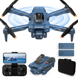 1 x RAW Customer Returns F407 Drones with 4K HD Camera, 360 Active Obstacle Avoidance, RC Quadcopter with Optical Flow Positioning, Headless Mode for Beginners, Foldable Drones, 2 Batteries - RRP €59.99