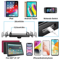 1 x RAW Customer Returns Tablet Holder Bed Tablet Stand for Bed Tablet Holder Table Flexible Long Arm 360 Degree Adjustable Compatible with iPad iPhone Kindle M-Switch iPad Mini iPad Pro iPad Air iPad Mini - RRP €27.53