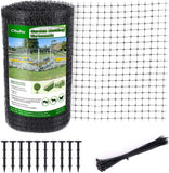 1 x RAW Customer Returns Ohuhu Garden Net Bird Net Black 2m x 30m Anti-Animal Mesh Ideal for Garden, Resistant and Reusable Material to Protect Fruits, Vegetables, from the Attack of Birds and Other Animals - RRP €27.99