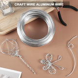 1 x RAW Customer Returns Craft Wire 2.5mm X 20m Modelling Wire Stainless Steel Aluminum Silver Wire Soft Flexible Metal Wire Soft Bendable Aluminum Wire For Jewelry Craft Making Supplies And Wire Sculptures - RRP €12.1