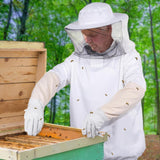 1 x RAW Customer Returns ETOFIXEE Beekeeper Protective Suit, Honey Harvesting Set Includes Bee Brush, Beekeeping Gloves, J-Hook Frame Lifter and Scraper Stainless Steel, Bee Keeper Suits, Protective Equipment for Honey Harvesting - RRP €33.43