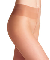 1 x RAW Customer Returns FALKE Women s Vitalize 20 DEN W TI Transparent with Compression 1 Piece Tights, Brown Powder 4069 , XL - RRP €34.2