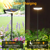 1 x RAW Customer Returns Ainostone Solar Lamps for Outdoor Garden 4 Pack LED Solar Lights Warm White 1000mAh Solar Garden Lights Extra Bright 34 Lumens Shake in the Wind IP65 Waterproof for Garden Decoration Patio Lawn Path Outdoor - RRP €27.99