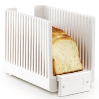 1 x RAW Customer Returns Geedel Manual Bread Slicer for Homemade Loaf of Bread, Foldable and Compact Manual Bread Slicer, BPA-free Bread Cutting Board for Bread, Bagels - RRP €26.71