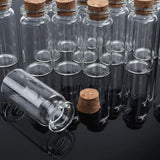 1 x RAW Customer Returns beihuazi Small Bottle 10ml Wedding Glass Vial Mini Glass Bottle with Cork Stoppers for Oils, Spices, Herbs or Tea Approx. - RRP €14.71