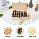 1 x RAW Customer Returns Nizirioo Essential Oils Wooden Box Essential Storage Box 36 Holes Wooden Essential Oil Storage Container Multifunctional Gift Storage Box for Fragrance Oils Essential Oils Nail Polish - RRP €19.04