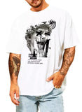 1 x Brand New Elegancity Men s White T-Shirt Men s Summer Crew Neck T-Shirt Short Sleeve Men s T-Shirt S - RRP €27.6