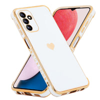 1 x RAW Customer Returns LENGRACE Case for Samsung Galaxy S24 Plus, Electroplated Silica Gel Ultra Thin Silicone Cell Phone Case, Heart Pattern Stylish Mirror Shiny Scratch-Resistant Shockproof TPU Protective Case Cover White  - RRP €21.6