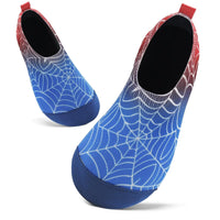 1 x RAW Customer Returns Bathing shoes children s swimming shoes water shoes quick-drying beach shoes aqua shoes slippers for boys girls baby beach pool spider web, 4 4.5 UK child, 20 21 EU  - RRP €18.88