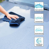 3 x Brand New Ticfly Car Drying Towel Car Towel Microfiber Cloth Car Care 600GSM Ultra Absorbent Lint-Free Paint-Gentle Car Motorcycle Shower Cabin Cloth 40x40cm Gray 2 Tablets - RRP €32.61