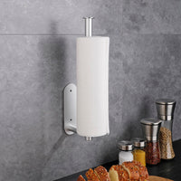 5 x Brand New AOMAYLL Kitchen Roll Holder, Paper Towel Holder, Kitchen Roll Holder Under Cabinet, Self Adhesive and Drilling Large Paper Towel Roll Holder for Bathroom, Kitchen - RRP €84.95