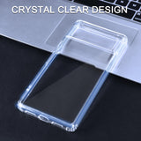 125 x Brand New SEVNDE Case for Google Pixel 7 Pro case, Crystal Clear Anti-fingerprint non-slip Anti-yellow Hard PC Soft TPU Transparent Case for Google Pixel 7 Pro Cell Phone Case Protective Case - RRP €1258.75